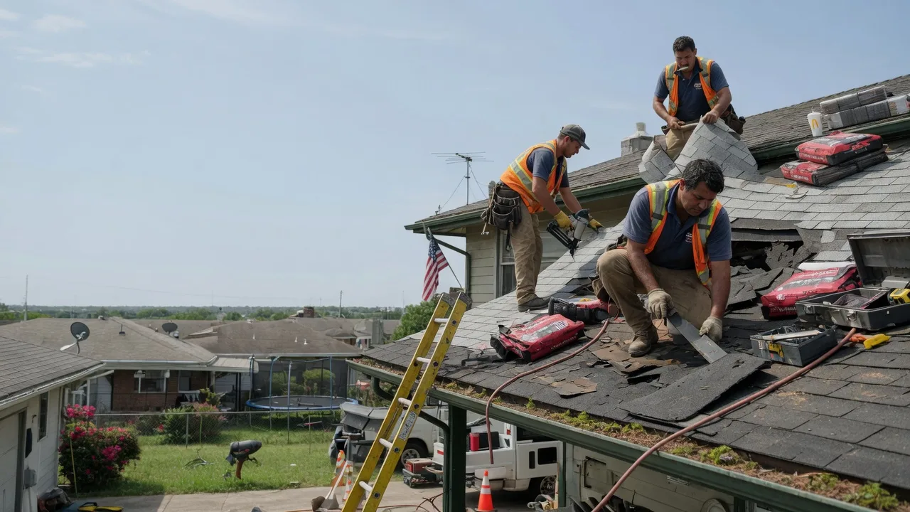 Roof Repair in Woodstock, IL near me